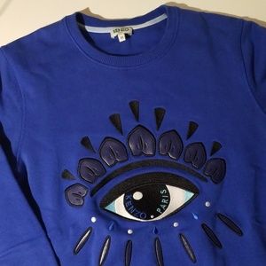 KENZO SWEATSHIRT Men's Medium Royal Blue WORN ONCE
